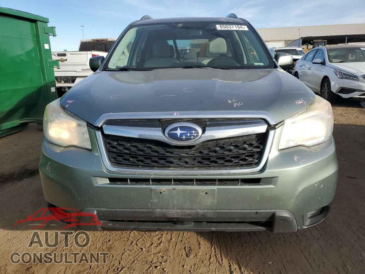 SUBARU FORESTER 2014 - JF2SJAEC3EH456597