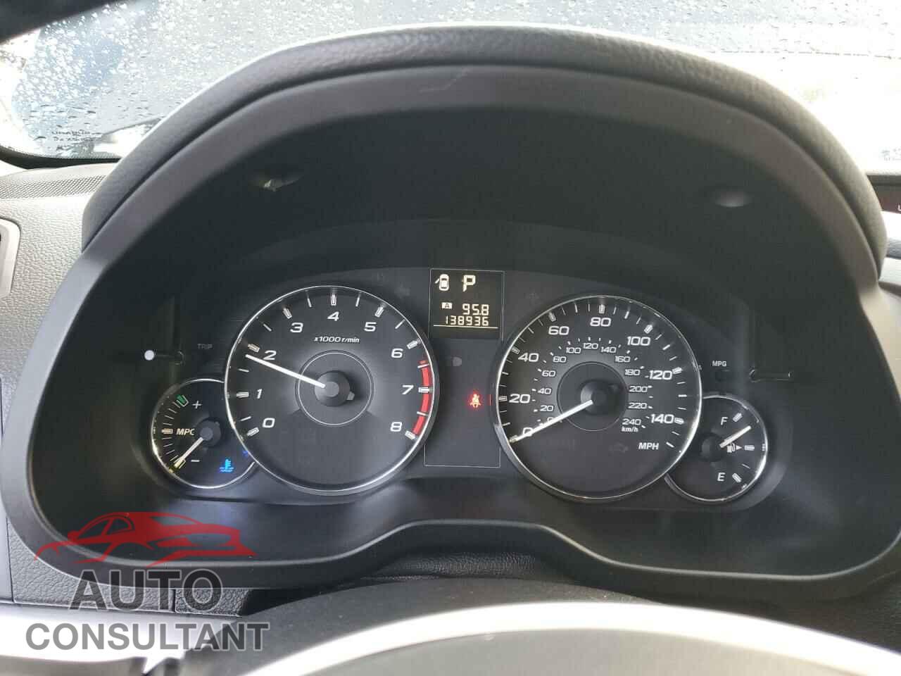 SUBARU OUTBACK 2012 - 4S4BRBGCXC3226197