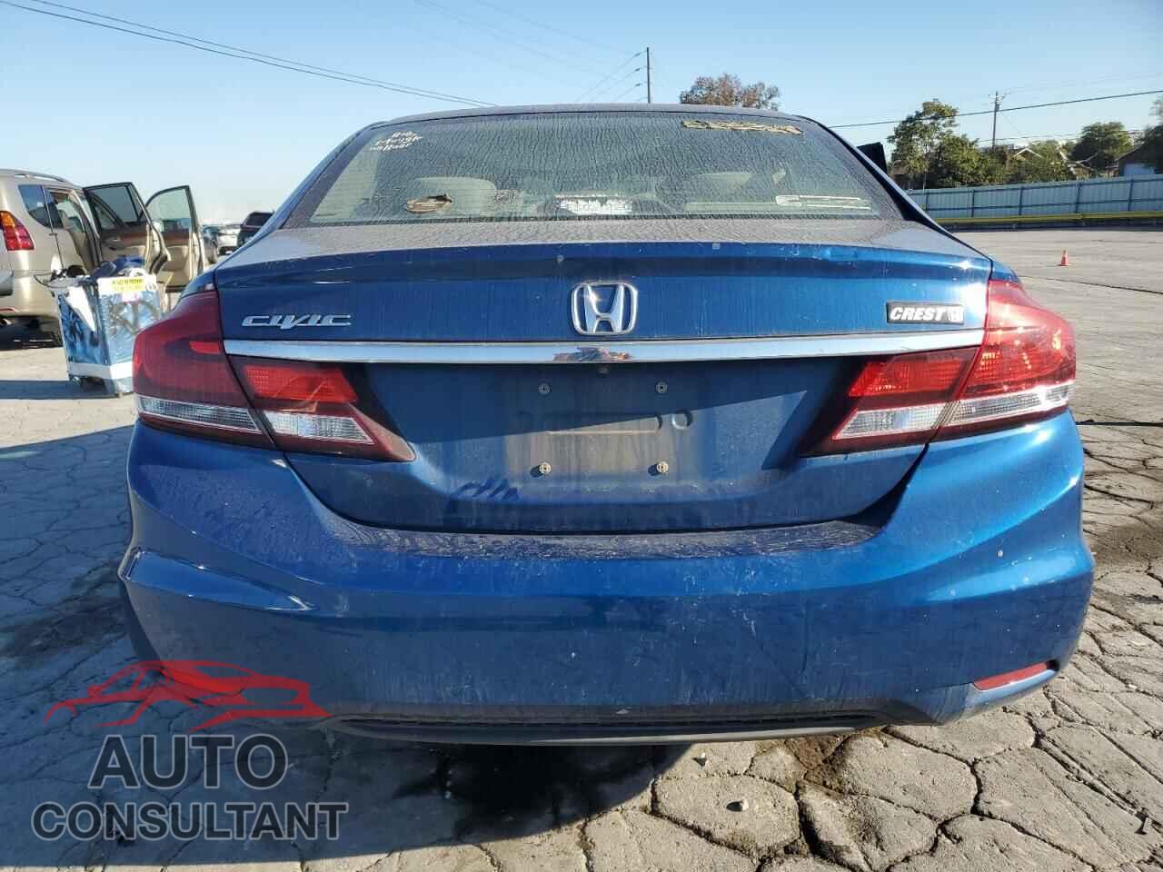 HONDA CIVIC 2013 - 19XFB2F54DE068429
