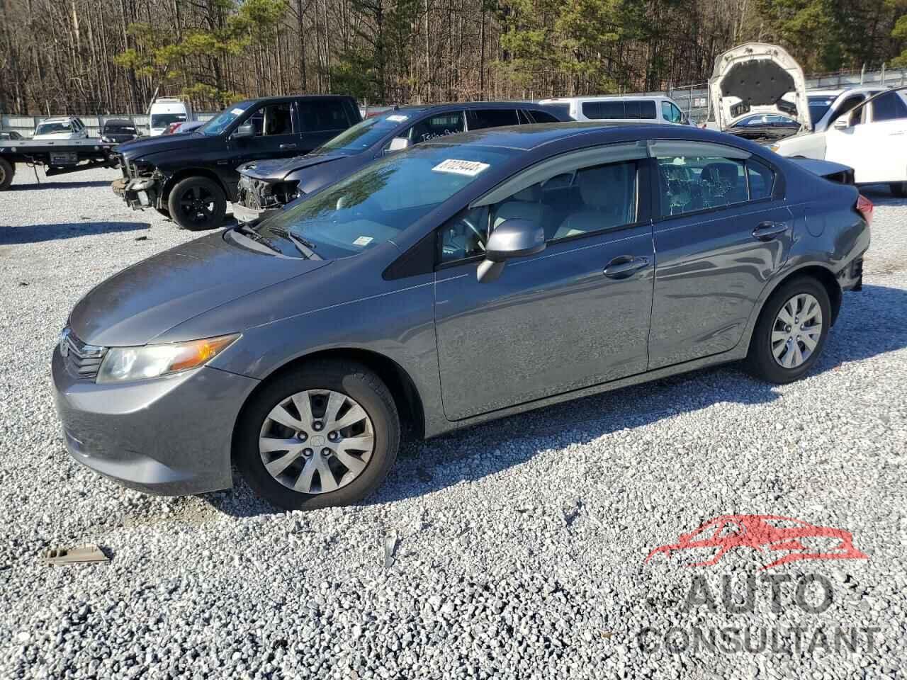 HONDA CIVIC 2012 - 19XFB2F59CE035344