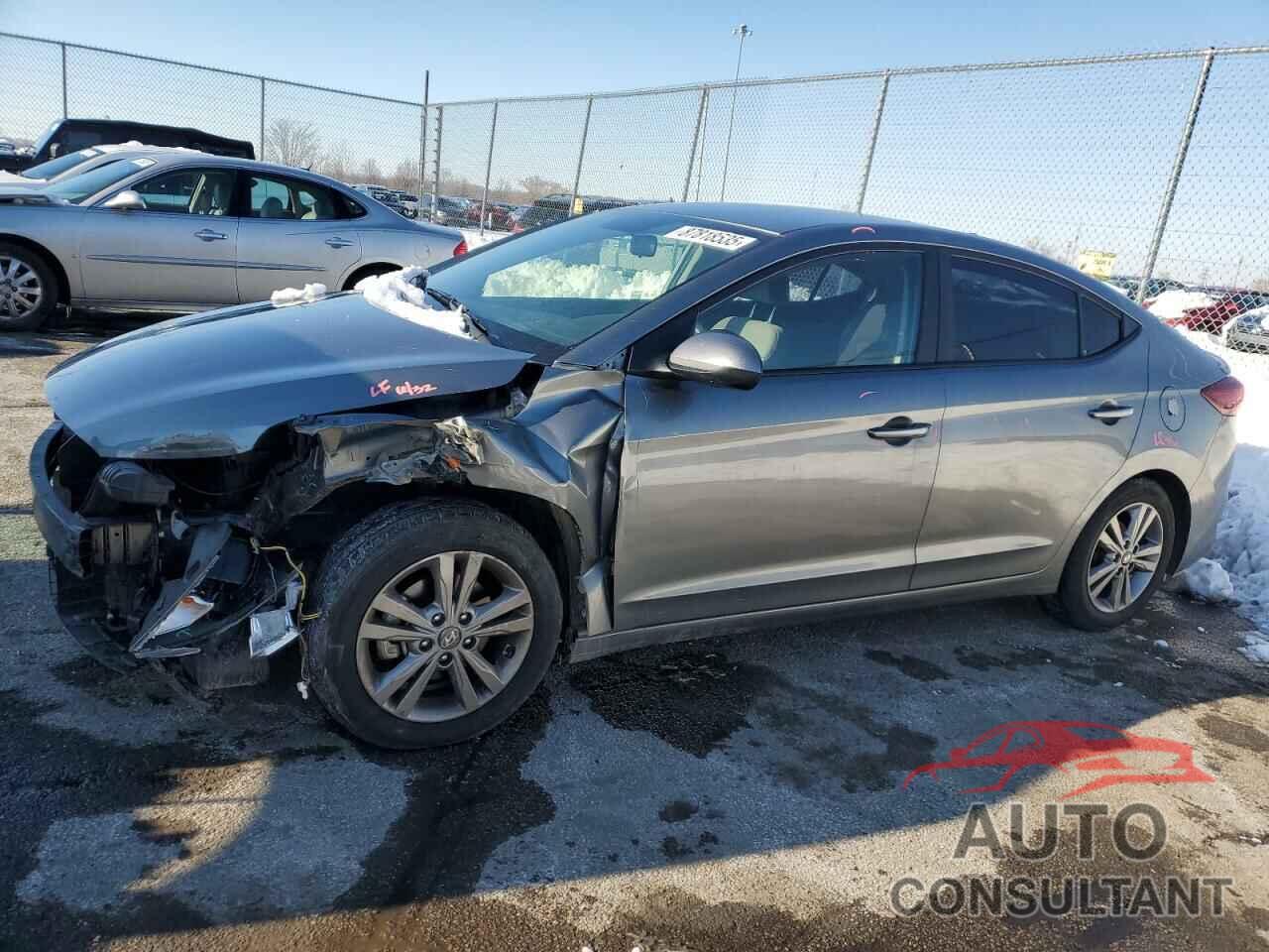 HYUNDAI ELANTRA 2017 - KMHD84LF0HU241722