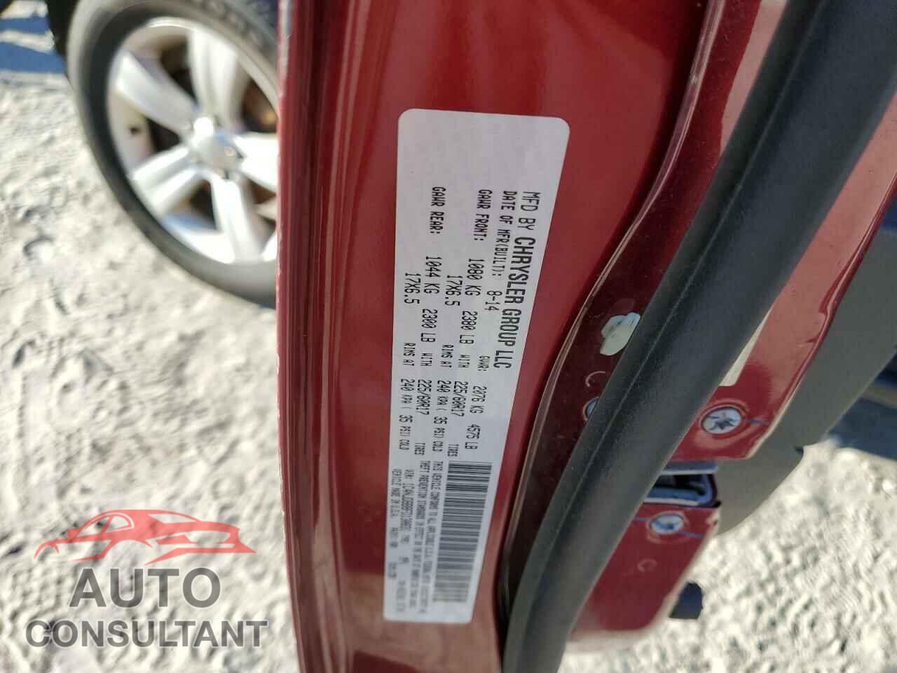 JEEP COMPASS 2015 - 1C4NJDBB8FD130831
