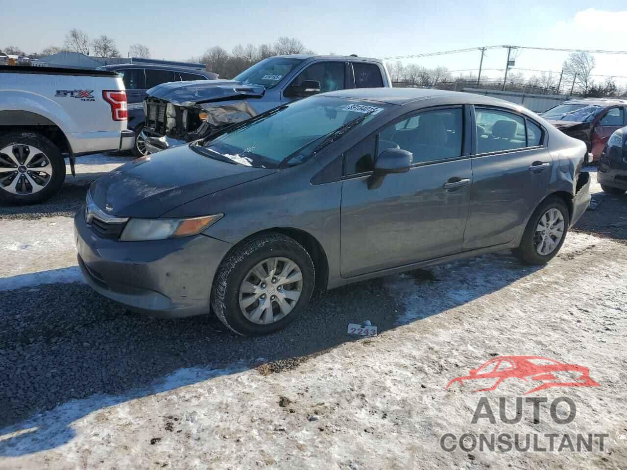 HONDA CIVIC 2012 - 2HGFB2F55CH601196