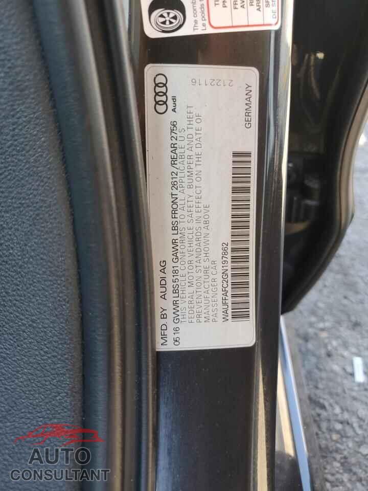 AUDI A6 2016 - WAUFFAFC2GN197862