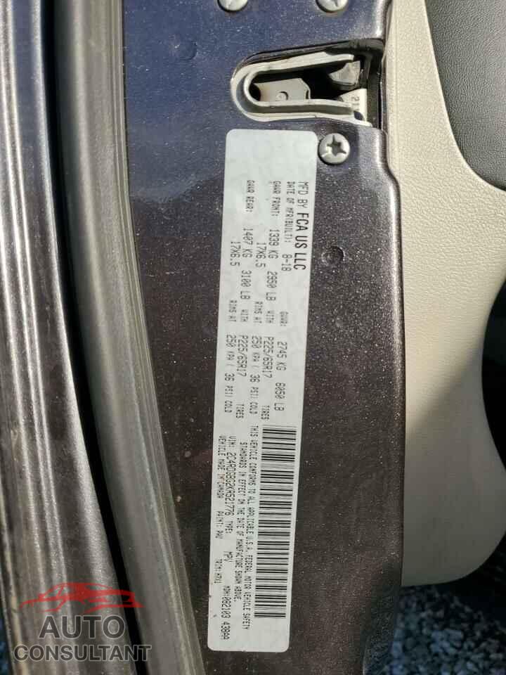 DODGE CARAVAN 2019 - 2C4RDGBG2KR521776