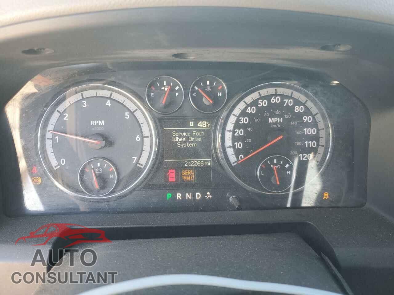 DODGE RAM 1500 2012 - 1C6RD7FT7CS283843