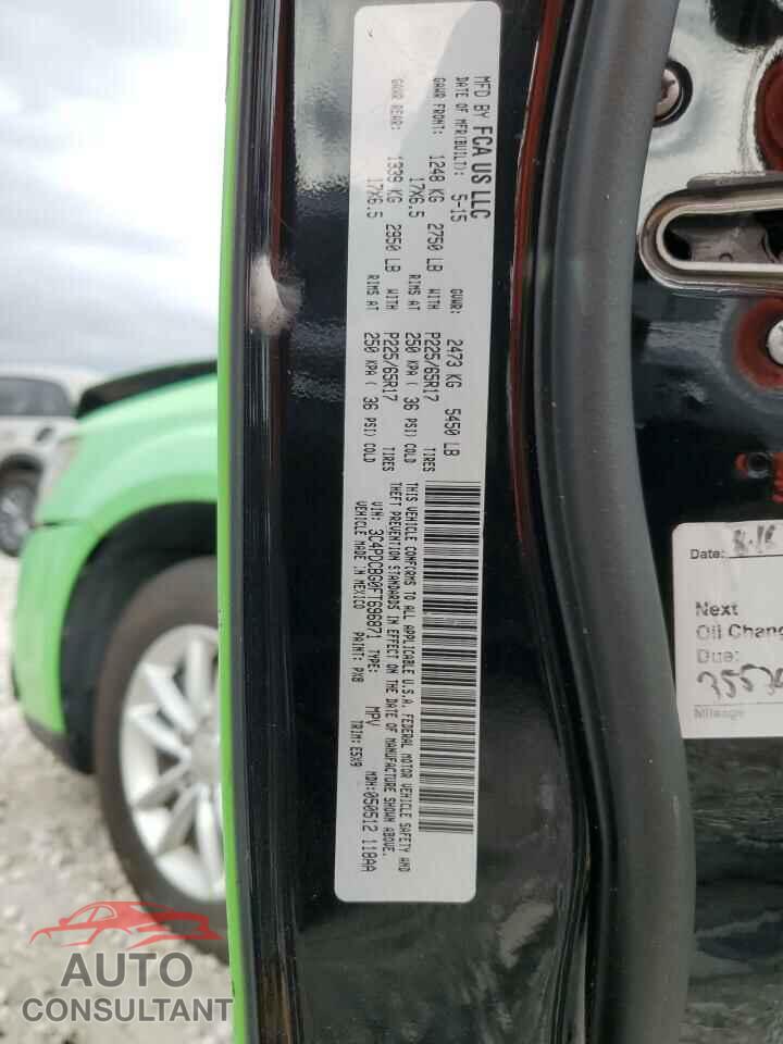 DODGE JOURNEY 2015 - 3C4PDCBG0FT696871