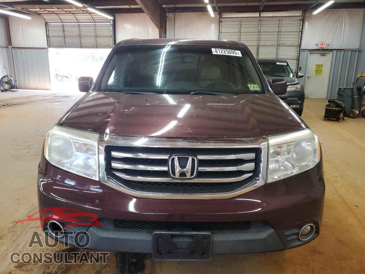 HONDA PILOT 2012 - 5FNYF4H58CB062454