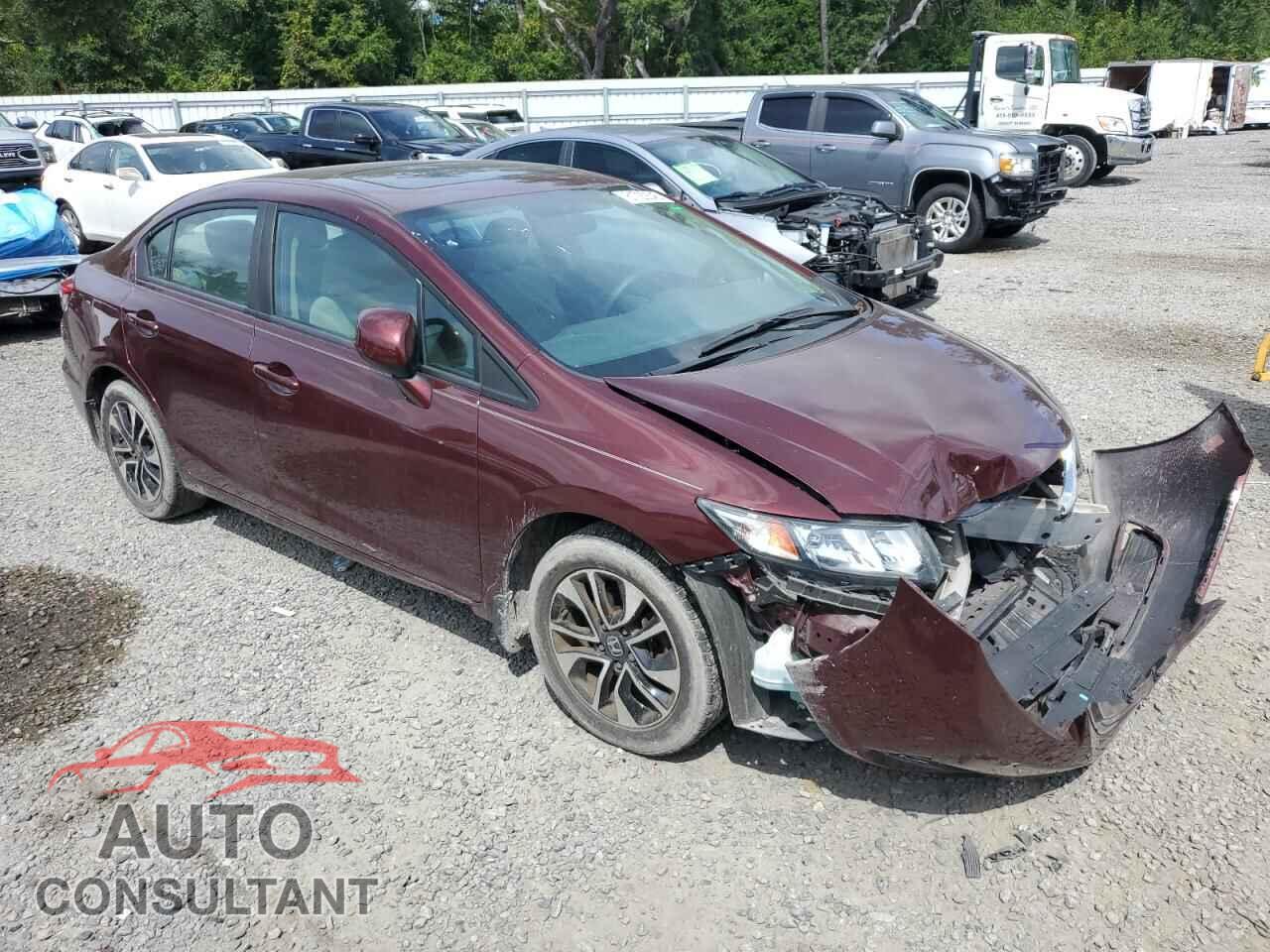 HONDA CIVIC 2013 - 19XFB2F81DE052733