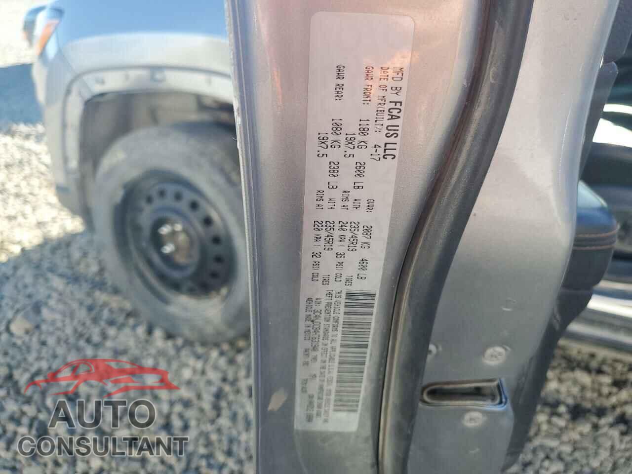 JEEP COMPASS 2017 - 3C4NJDCB4HT631940
