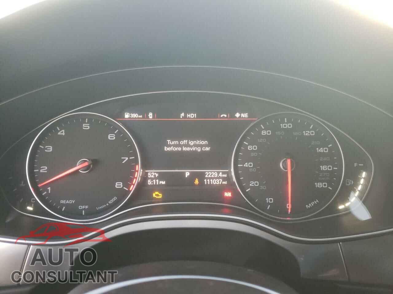 AUDI A7 2016 - WAU2GAFC5GN048101