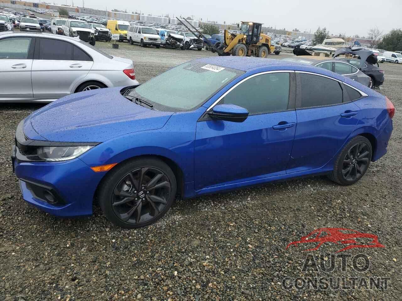 HONDA CIVIC 2020 - 19XFC2F83LE211523
