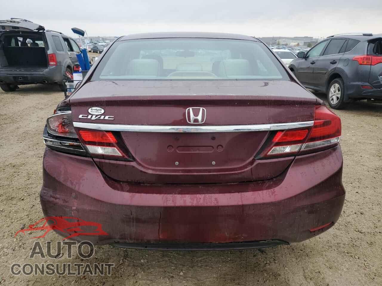 HONDA CIVIC 2013 - 2HGFB2F43DH002533