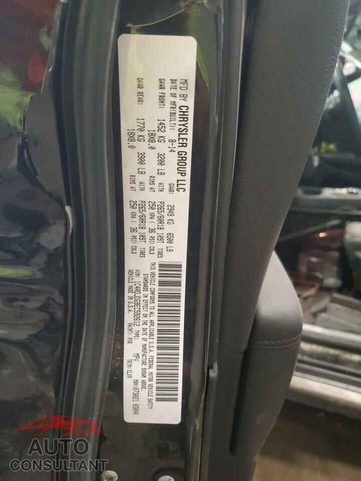 DODGE DURANGO 2014 - 1C4RDJDG9EC592612