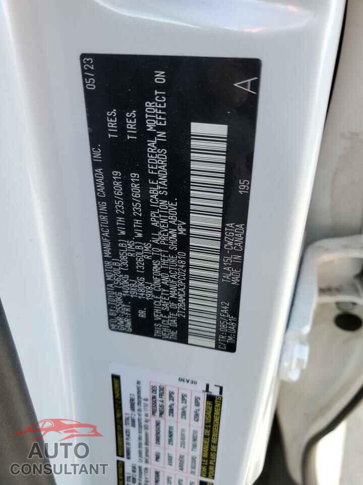 LEXUS RX350 2023 - 2T2BAMCA3PC024810
