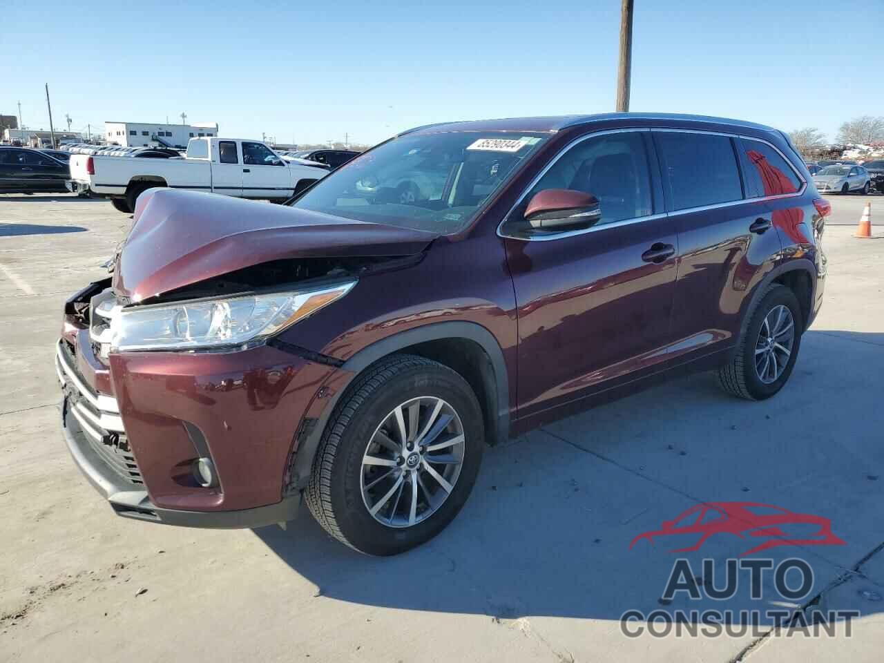 TOYOTA HIGHLANDER 2018 - 5TDKZRFH8JS278370