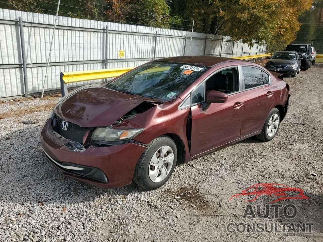 HONDA CIVIC 2015 - 19XFB2F51FE072229