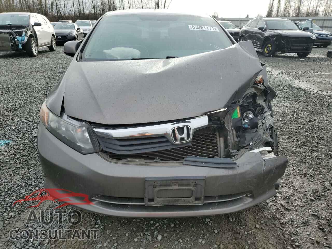 HONDA CIVIC 2012 - 19XFB2F59CE324739