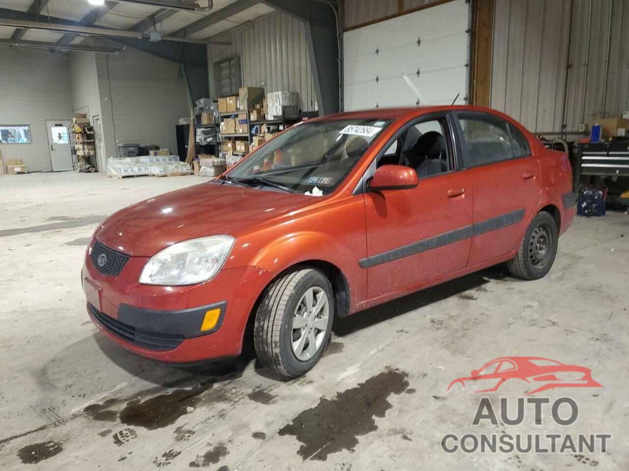 KIA RIO 2009 - KNADE223X96533809