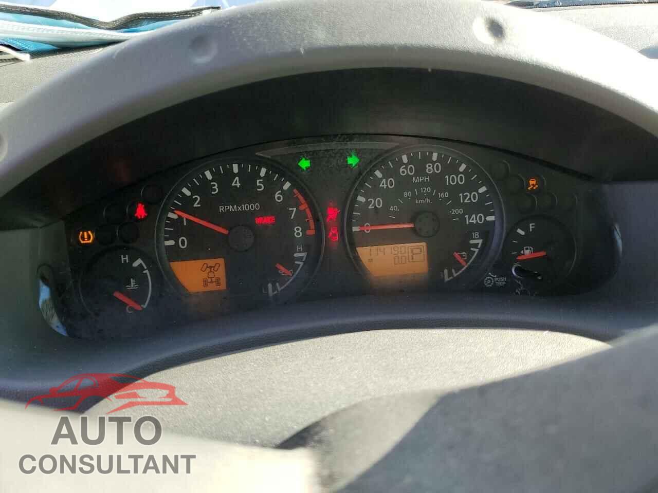 NISSAN FRONTIER 2012 - 1N6AD0EV2CC476599
