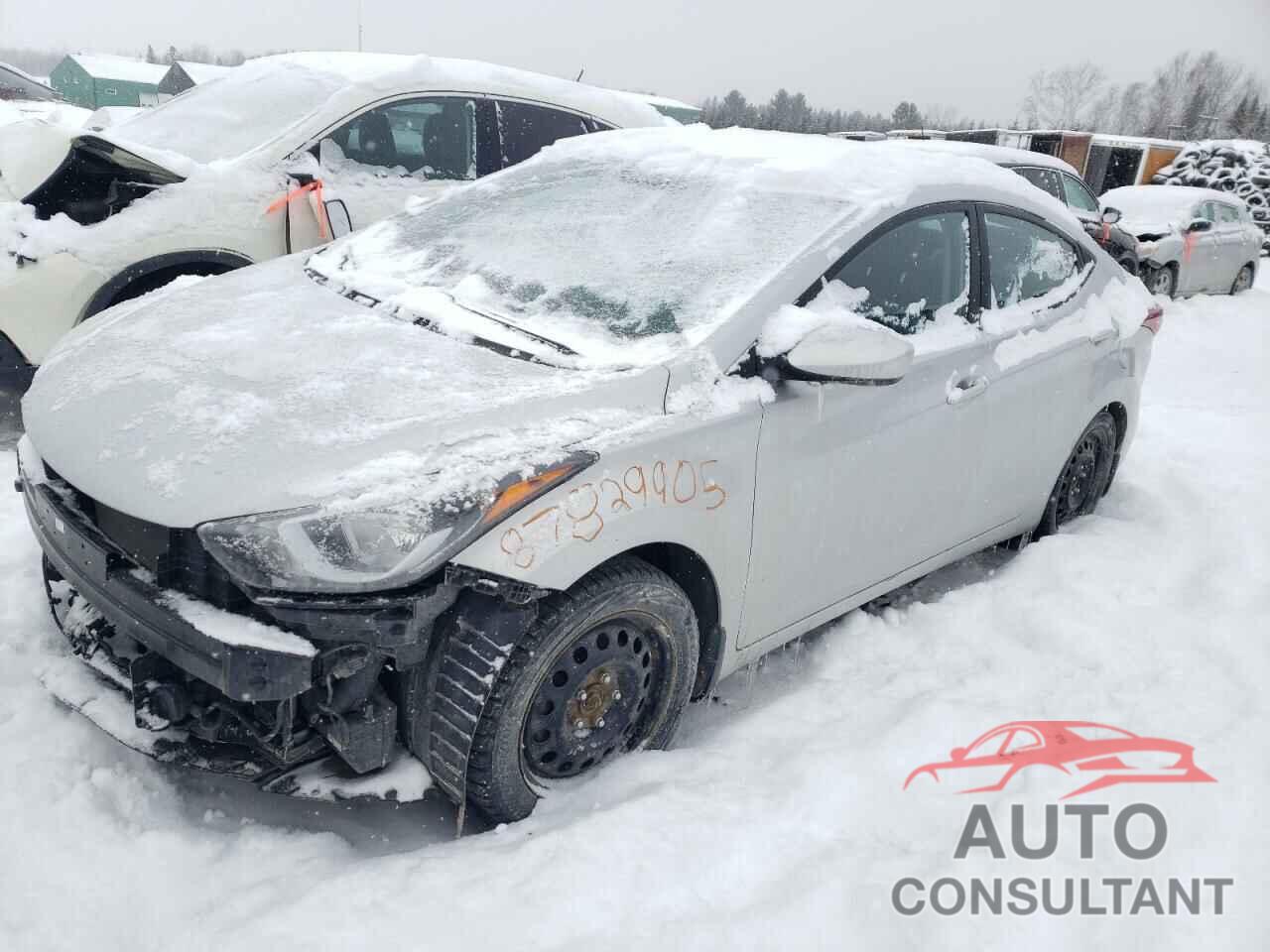HYUNDAI ELANTRA 2016 - KMHDH4AE8GU509442
