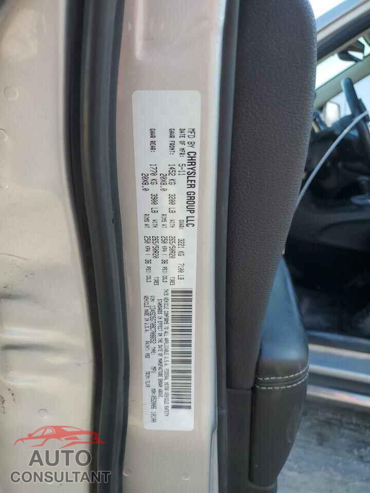 DODGE DURANGO 2011 - 1D4SD5GT0BC708652