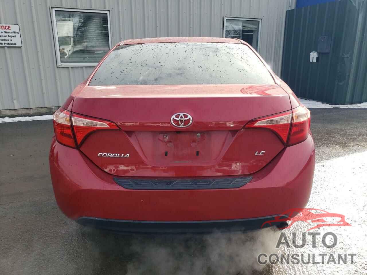 TOYOTA COROLLA 2017 - 2T1BURHE9HC878318