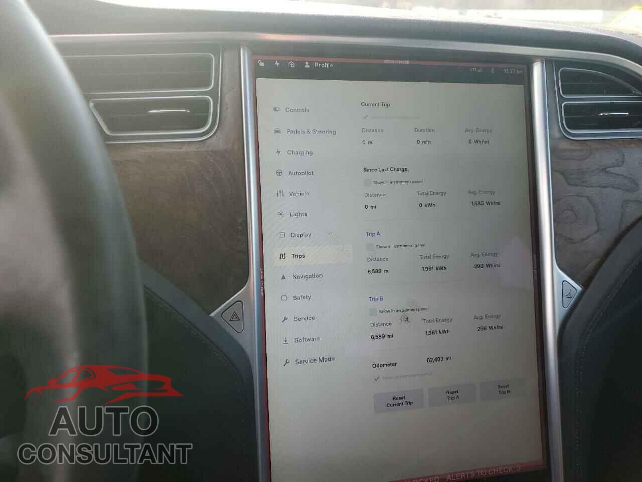 TESLA MODEL S 2017 - 5YJSA1E20HF193365