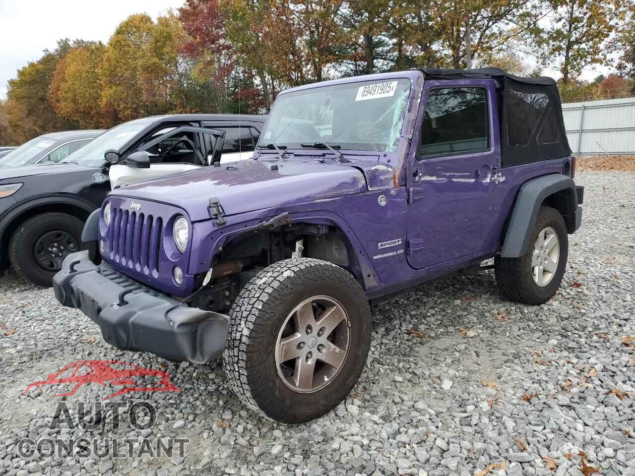 JEEP WRANGLER 2017 - 1C4AJWAG3HL646076