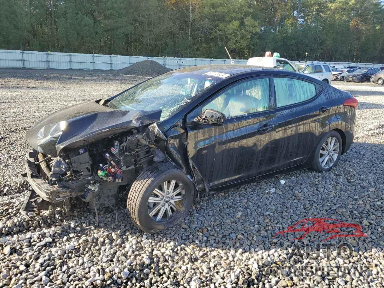 HYUNDAI ELANTRA 2016 - KMHDH4AE1GU637067