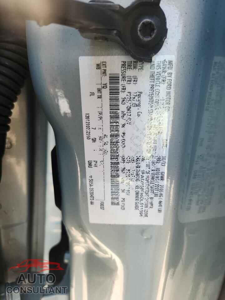 FORD CMAX 2013 - 1FADP5BU6DL511698
