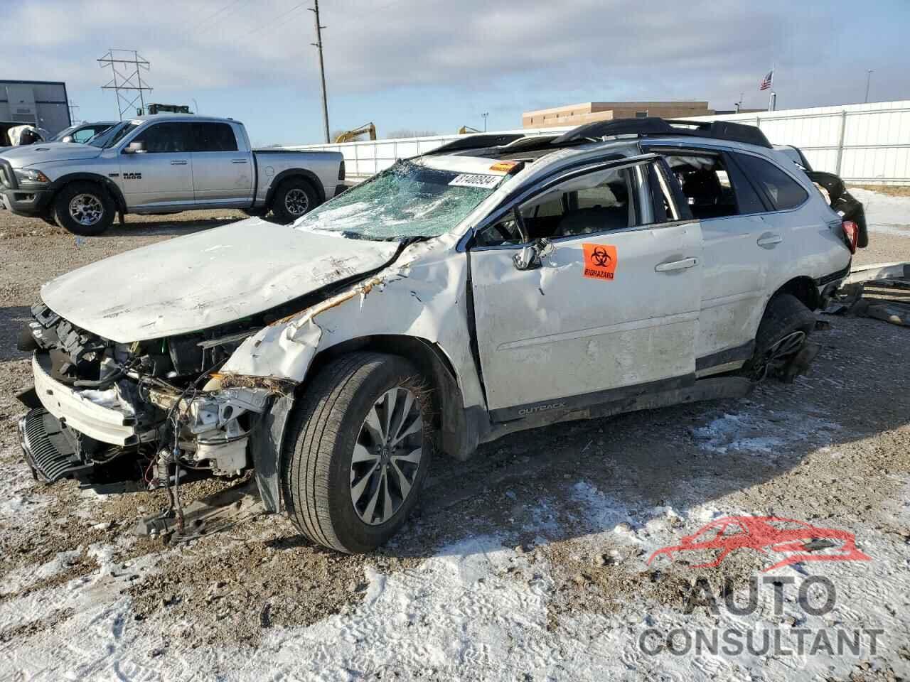 SUBARU OUTBACK 2016 - 4S4BSBNC1G3214405