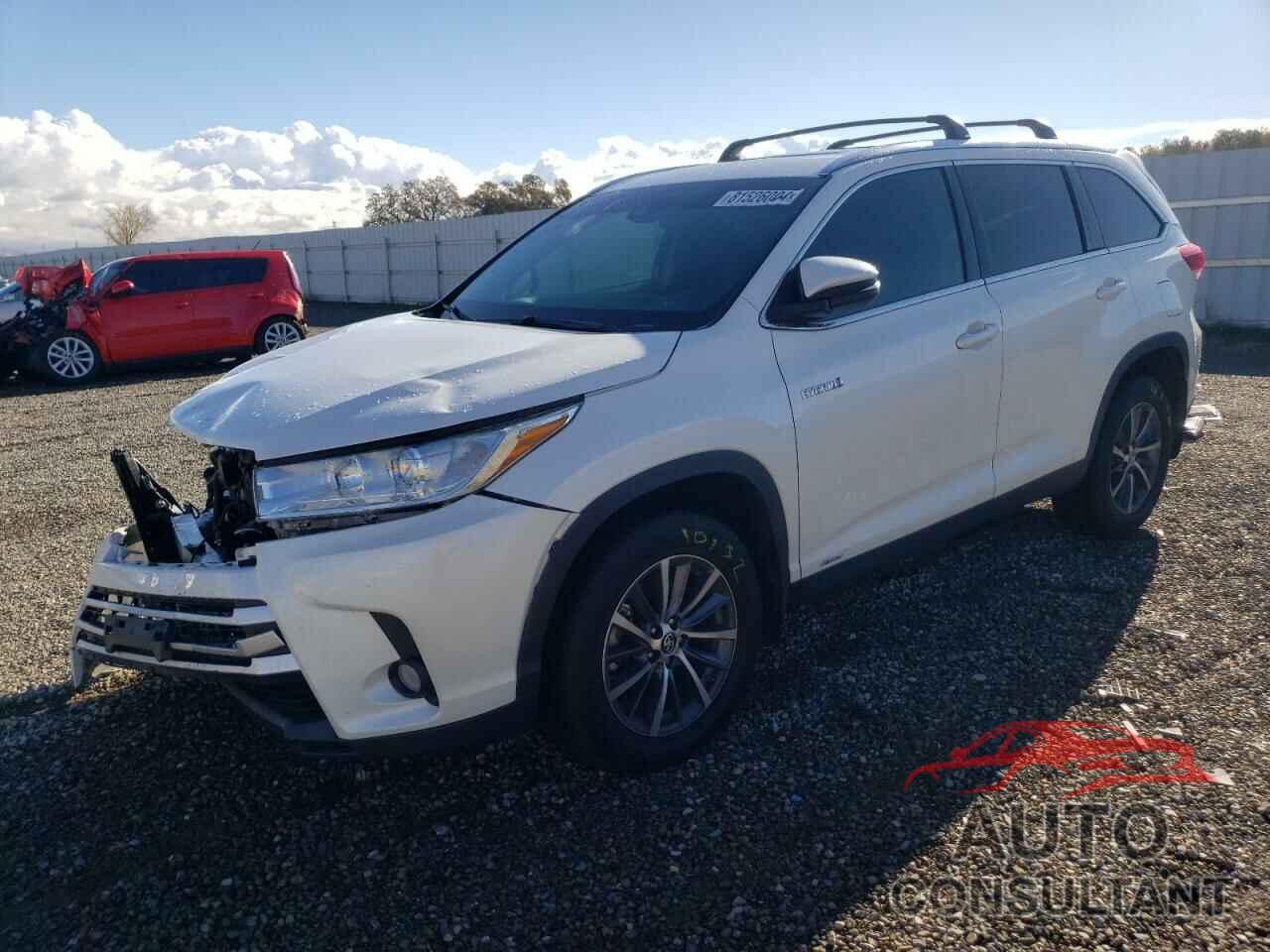 TOYOTA HIGHLANDER 2019 - 5TDJGRFH7KS060598