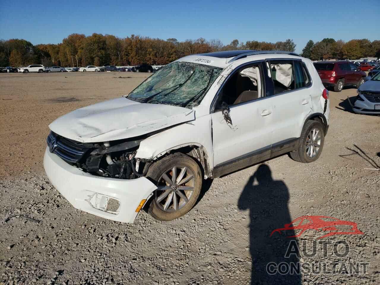 VOLKSWAGEN TIGUAN 2017 - WVGRV7AX6HK022027