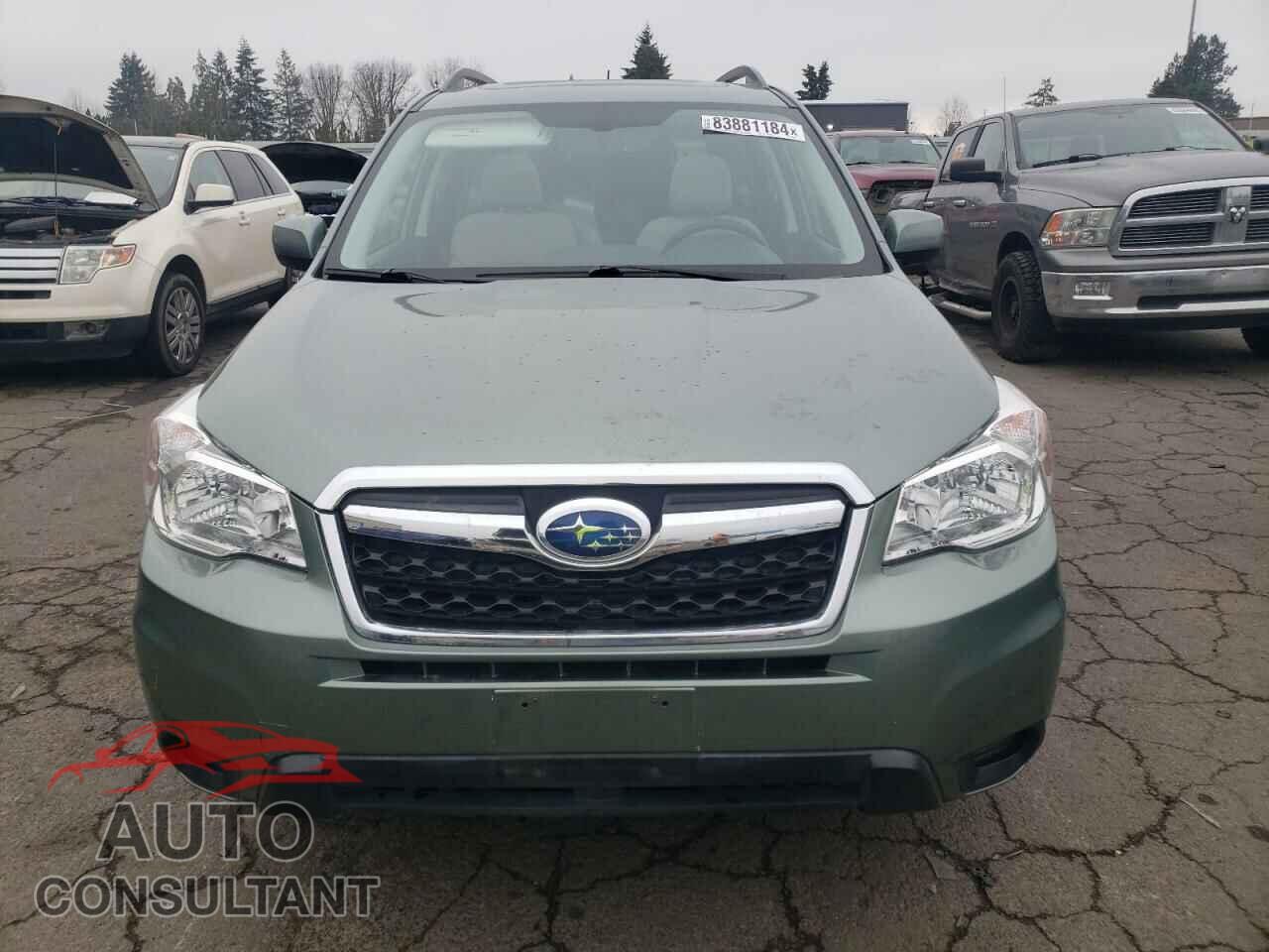 SUBARU FORESTER 2015 - JF2SJADC4FH409470