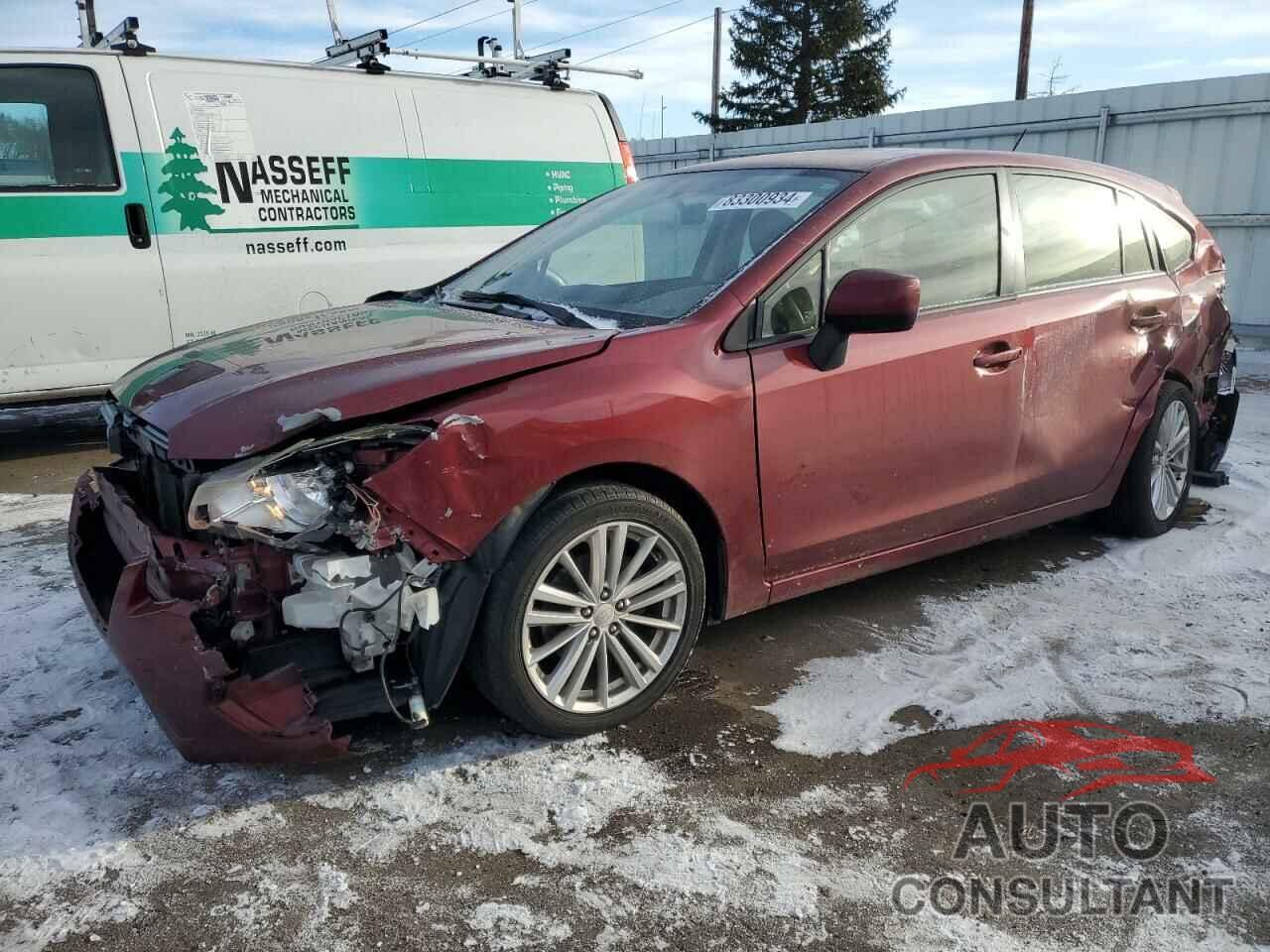 SUBARU IMPREZA 2013 - JF1GPAD65DG859070