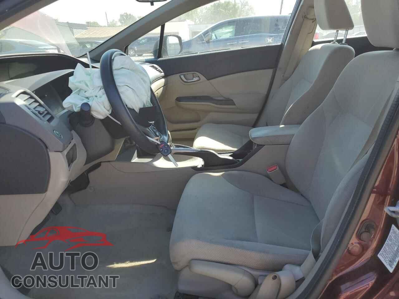 HONDA CIVIC 2012 - 19XFB2F55CE098103