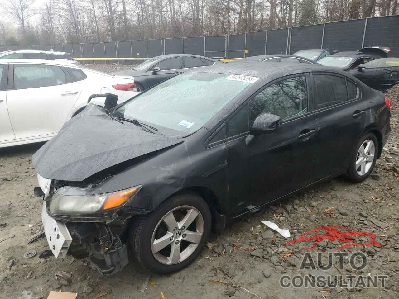 HONDA CIVIC 2012 - 2HGFB2F50CH527251