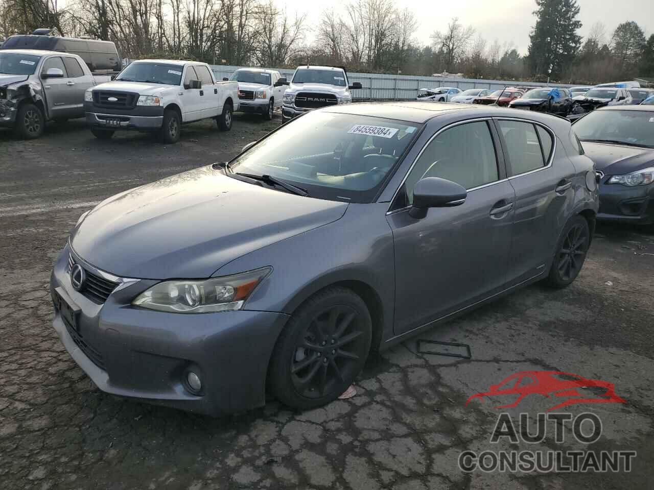 LEXUS CT 200 2012 - JTHKD5BH0C2100474