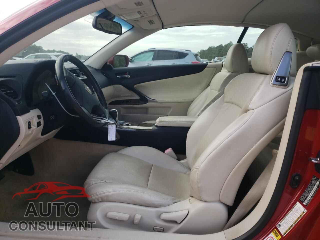 LEXUS IS 2010 - JTHFF2C28A2512708