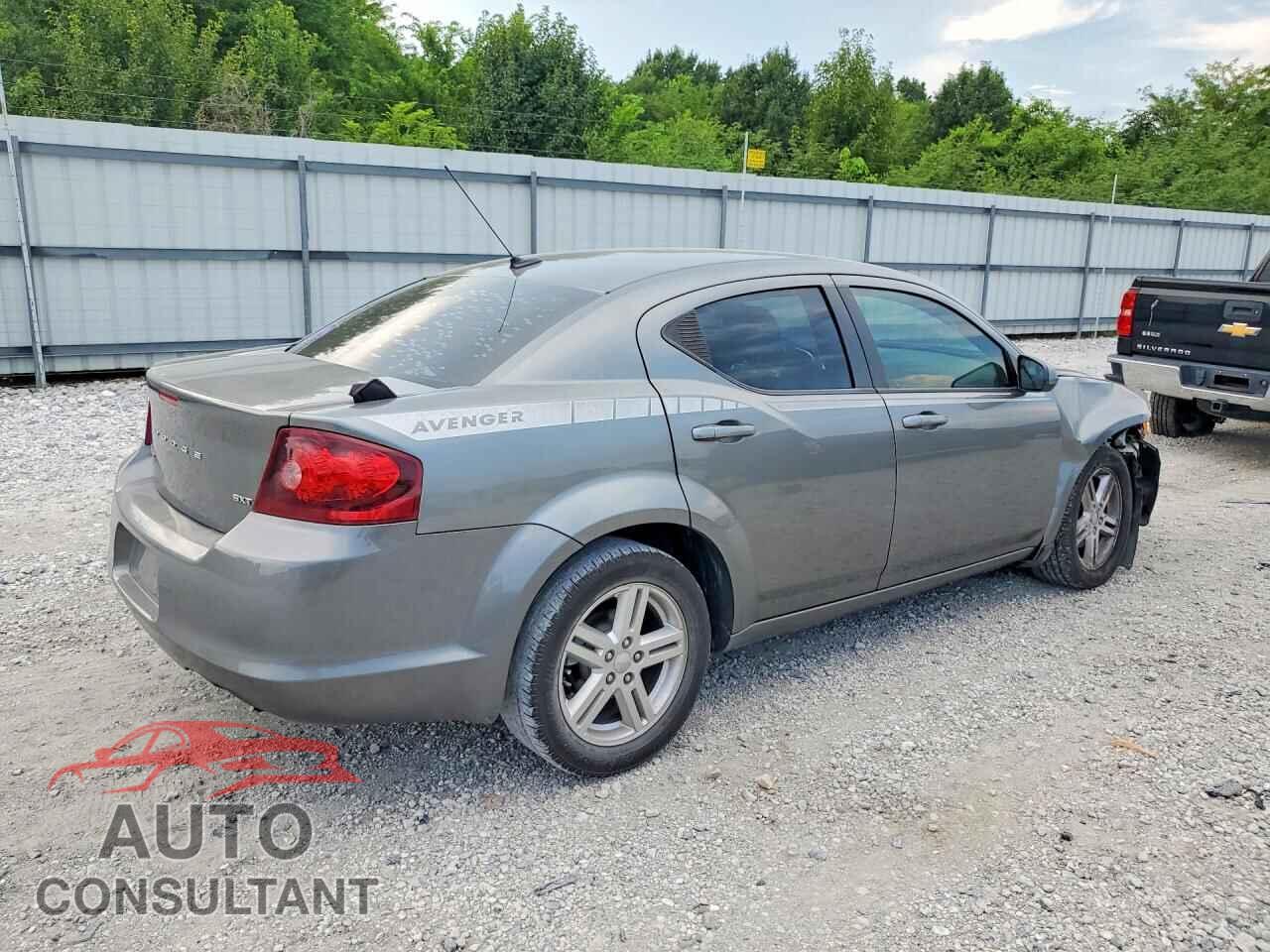 DODGE AVENGER 2012 - 1C3CDZCB3CN290474