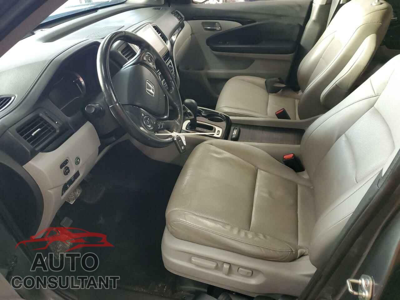 HONDA RIDGELINE 2017 - 5FPYK3F73HB002302