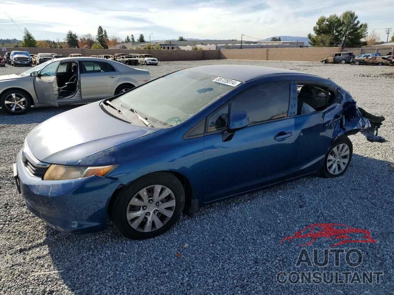 HONDA CIVIC 2012 - 2HGFB2F53CH543153