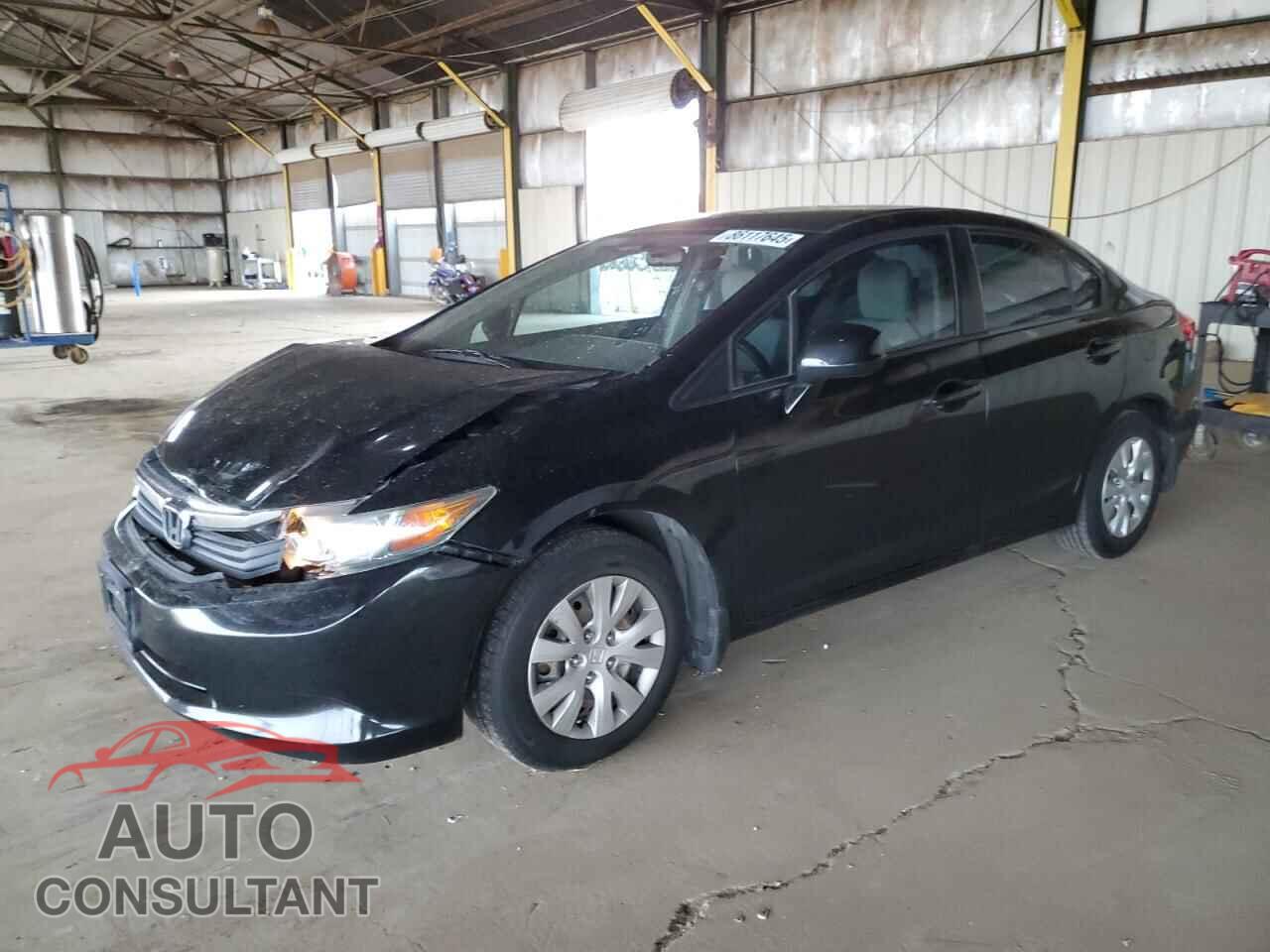HONDA CIVIC 2012 - 19XFB2F50CE379094