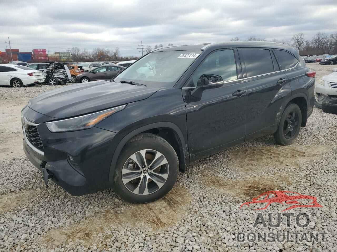 TOYOTA HIGHLANDER 2022 - 5TDGZRBH8NS216887