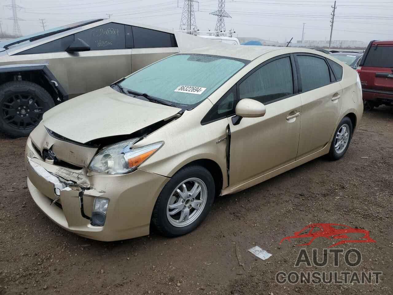 TOYOTA PRIUS 2011 - JTDKN3DU3B1459562