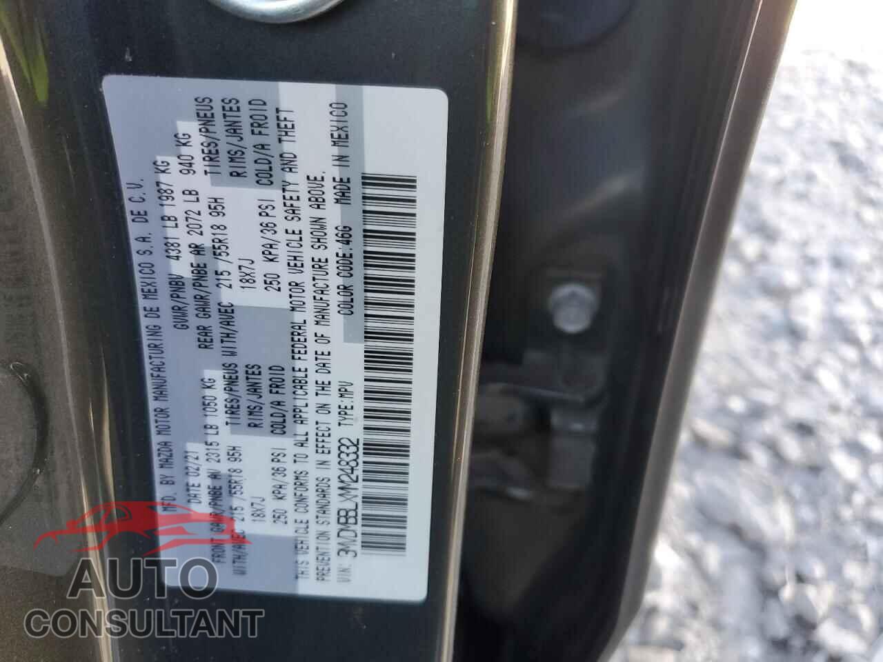 MAZDA CX30 2021 - 3MVDMBBLXMM248332