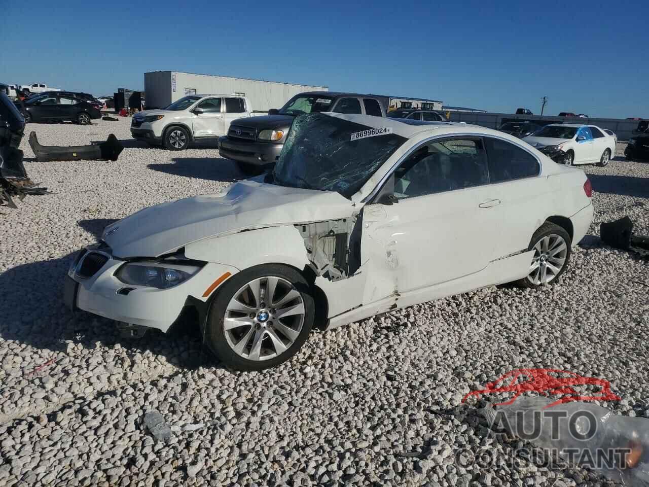 BMW 3 SERIES 2012 - WBAKF5C57CE657443