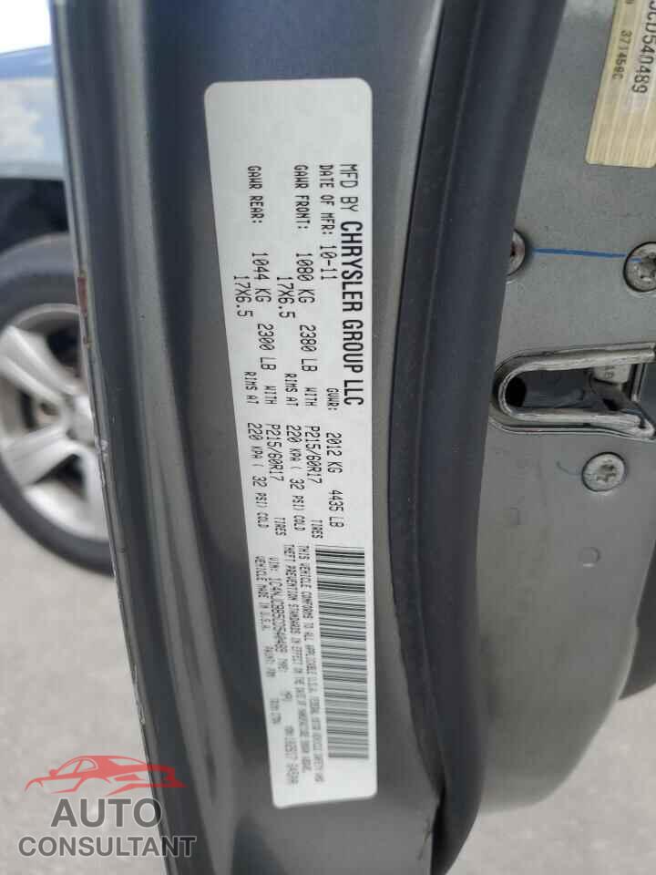 JEEP COMPASS 2012 - 1C4NJCBB5CD540489
