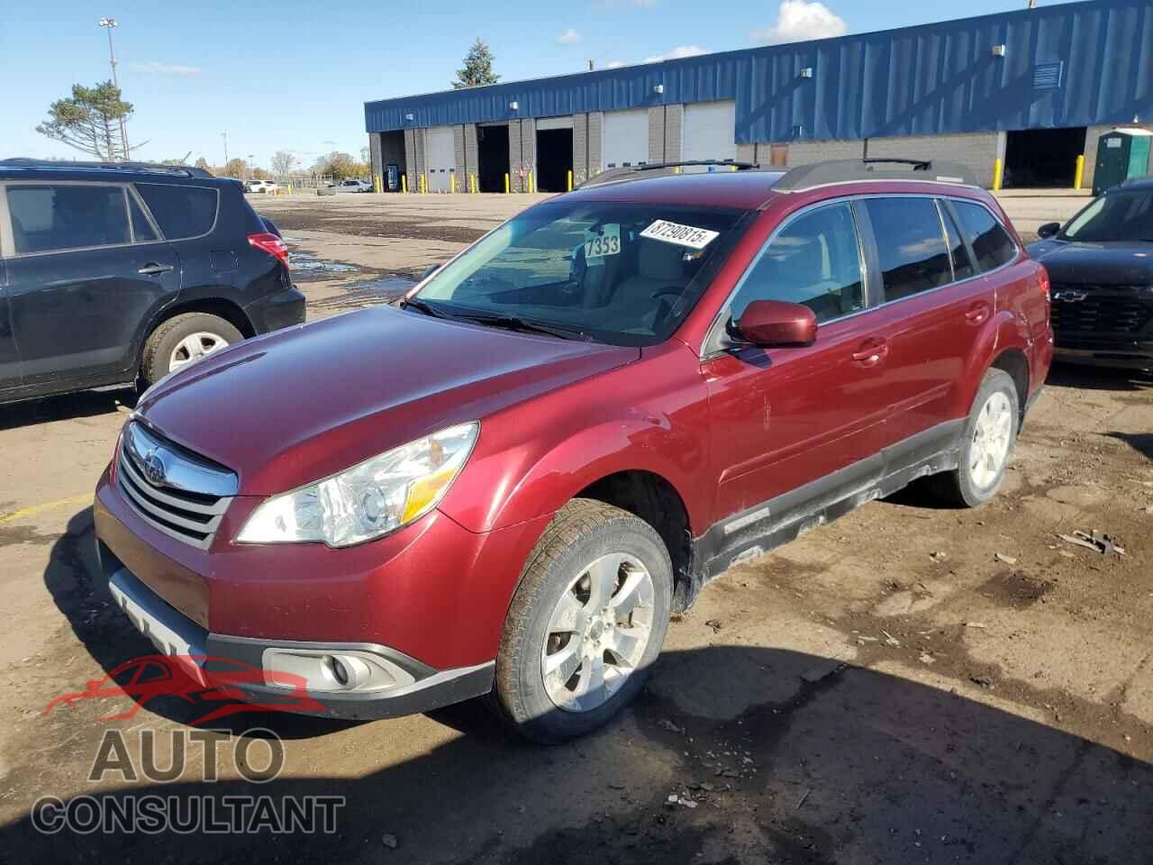 SUBARU OUTBACK 2011 - 4S4BRDJC9B2387388